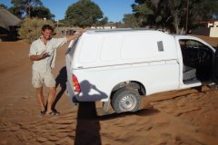 Nice parking, no lock needed
