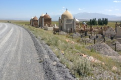 Tombs en route to checkpoint 1