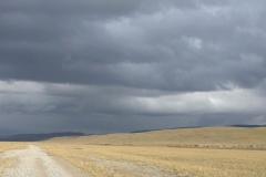 80 km of desolate abandoned plains