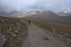 Descent from Tosor pass